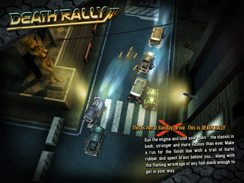 Illustration for article titled Death Rally's Return Remains a Must Play